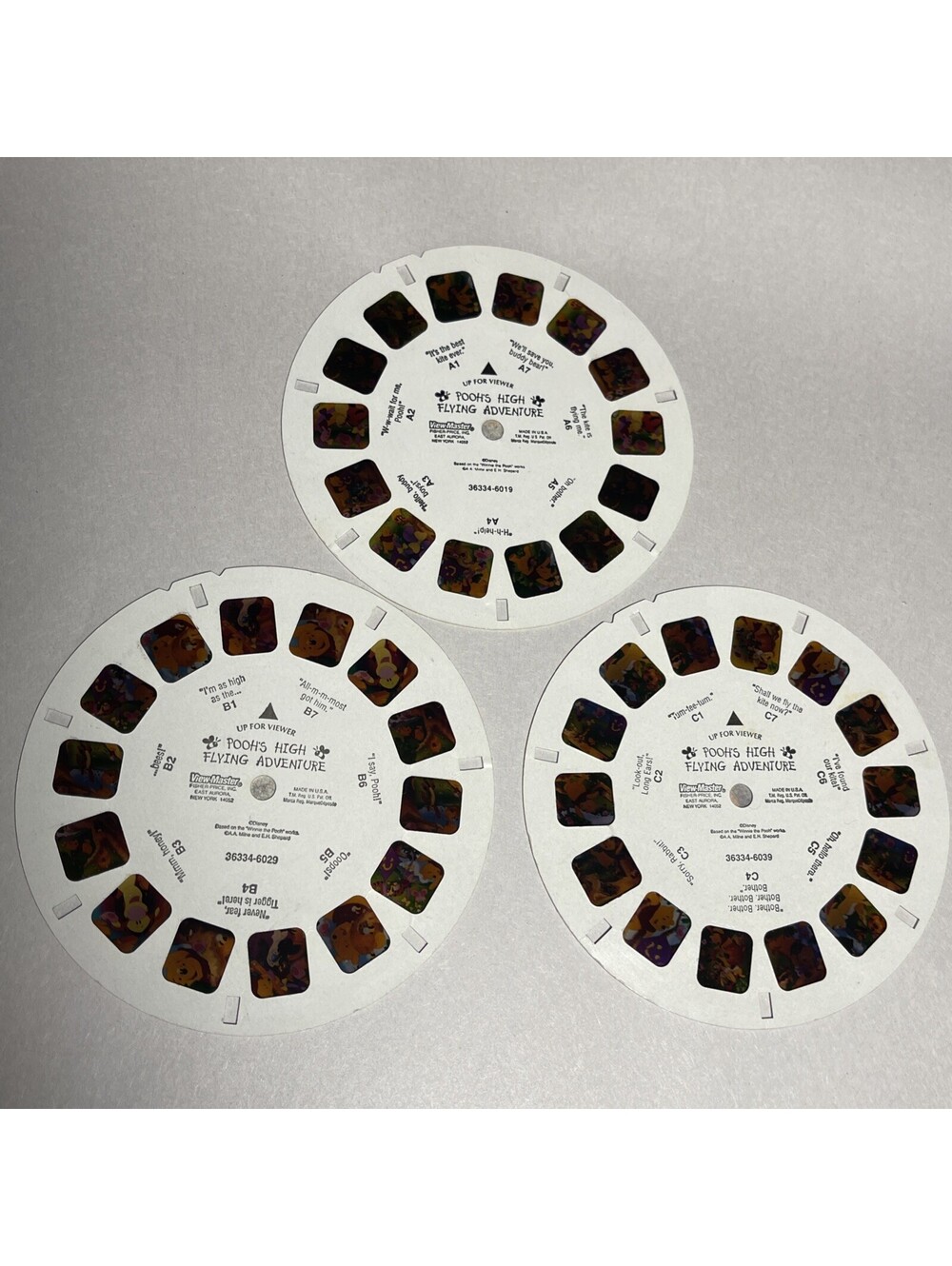 View Master Pooh’s High Flying Adventure Set Of 3 Reels